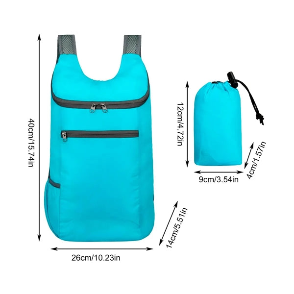 15L Portable Foldable Backpack