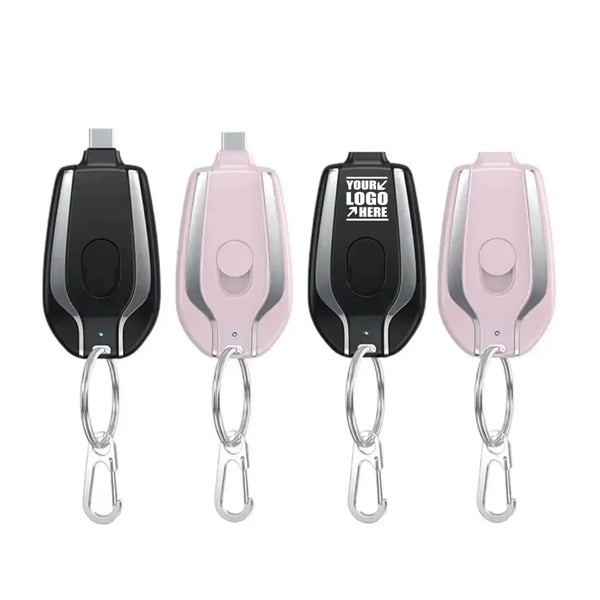 1500mAh Portable Keychain Emergency Power Bank
