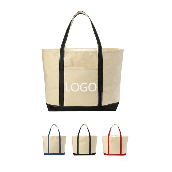 Large Capacity Canvas Shopping Tote Bag