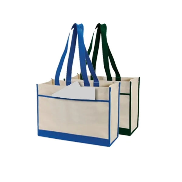 Non-Woven Tote Hand and Shopping Bag with Pocket