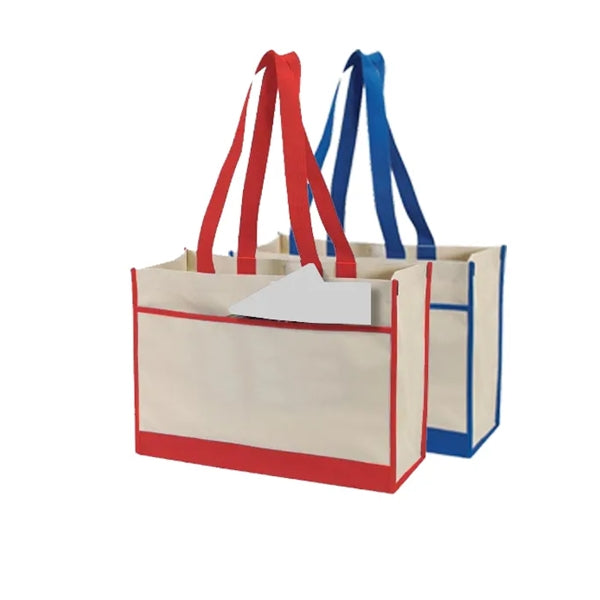Non-Woven Tote Hand and Shopping Bag with Pocket