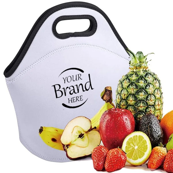 Neoprene Zippered Cooler Insulated Lunch Tote Bags