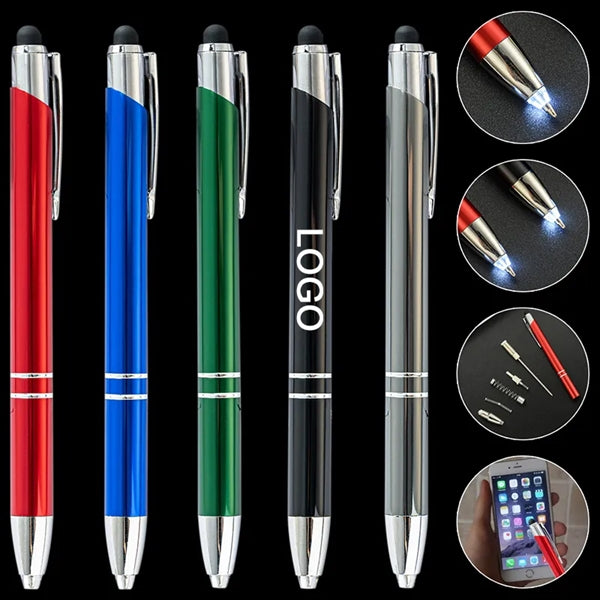 3in1 Tip Light Logo Pen