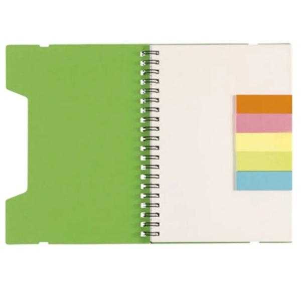 Ruler Wire Bound Notebook With Notes
