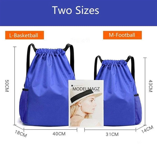 Waterproof Sports Drawstring Backpack