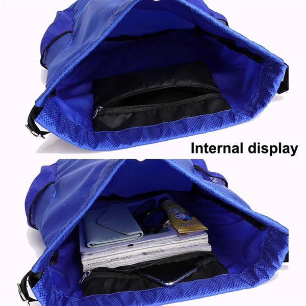 Waterproof Sports Drawstring Backpack