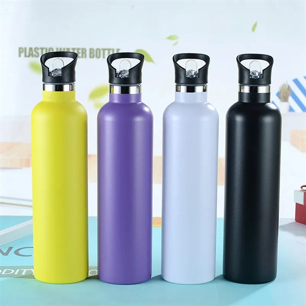 17 Oz Stainless Steel Sports Water Bottle