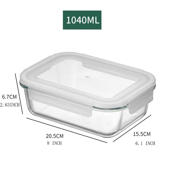 Glass Food Storage Containers with Lids