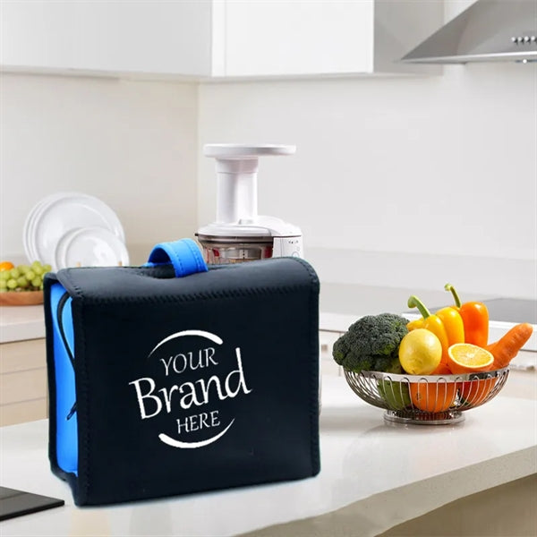 Cooler Tote Handbag Insulated Lunch Bag With Zipper