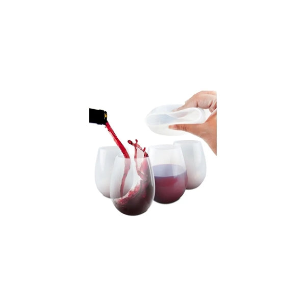 14oz Silicone Wine Glass