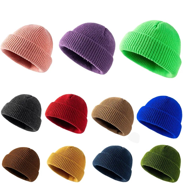 Short Style Lightweight Fishing Cap Winter Snow Warm Hat