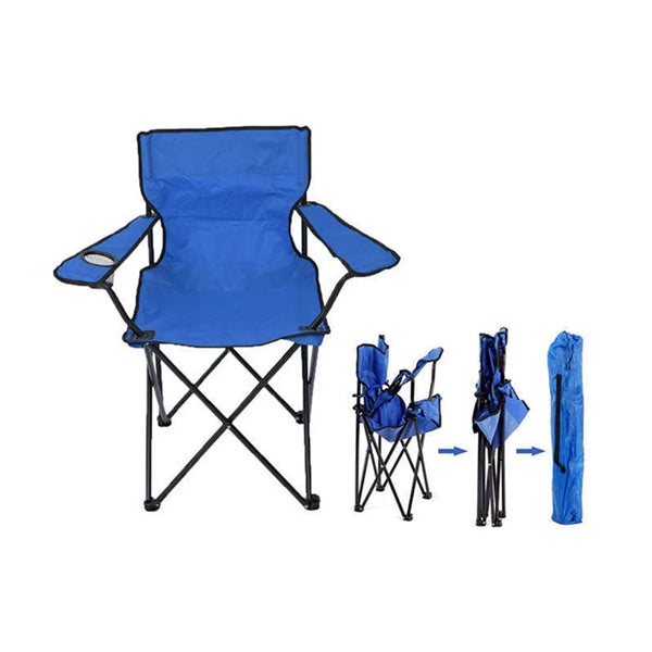 Foldable Camping Picnic Fish Beach Chair with Carrying Bag