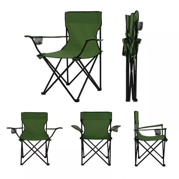 Foldable Camping Picnic Fish Beach Chair with Carrying Bag