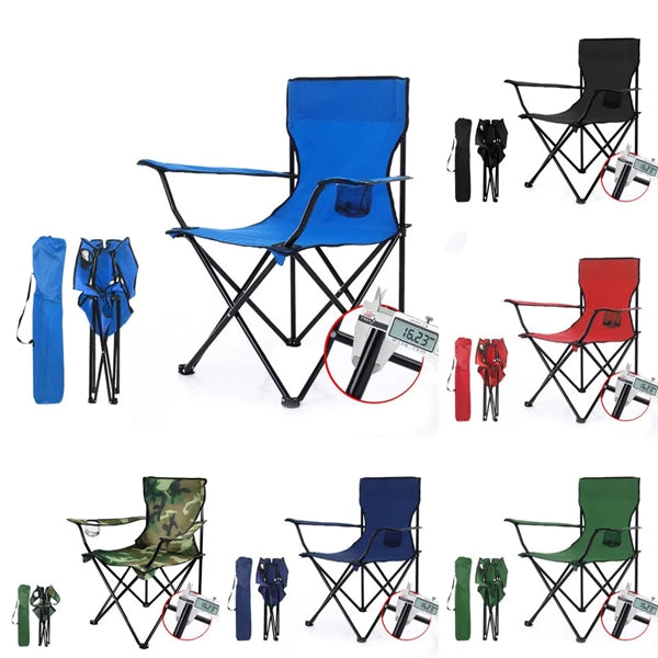 Foldable Camping Picnic Fish Beach Chair with Carrying Bag