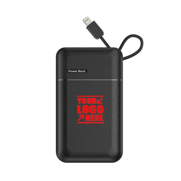 Mini powerbank 2700mAh Built-In Cable