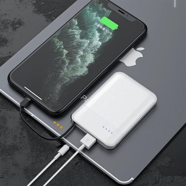 Mini powerbank 2700mAh Built-In Cable