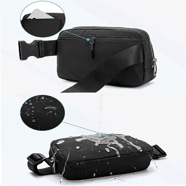 Fanny Pack Crossbody Waist Bag Sling Belt Pouch Waterproof