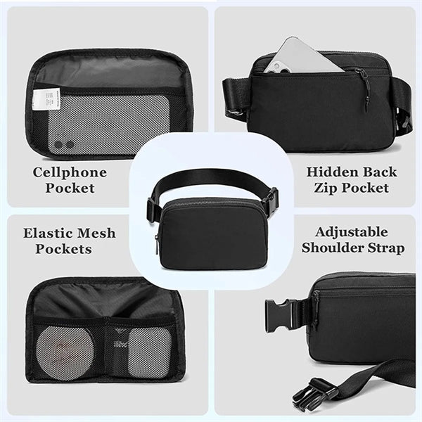 Fanny Pack Crossbody Waist Bag Sling Belt Pouch Waterproof