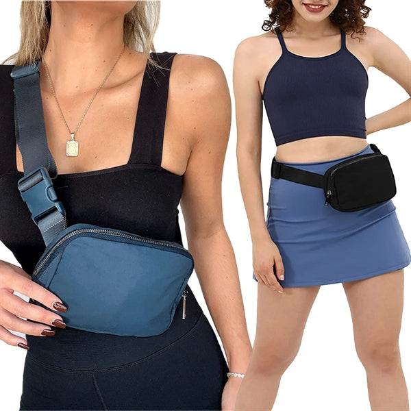 Fanny Pack Crossbody Waist Bag Sling Belt Pouch Waterproof