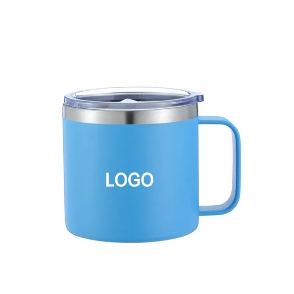 14 oz Insulated Stainless Steel Coffee Travel Mug with Lid