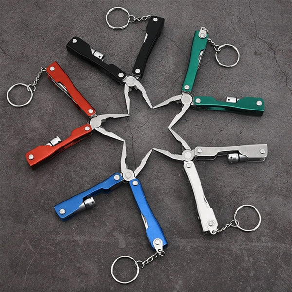 Folding Pliers Functional Pocket Multitool With Flashlight