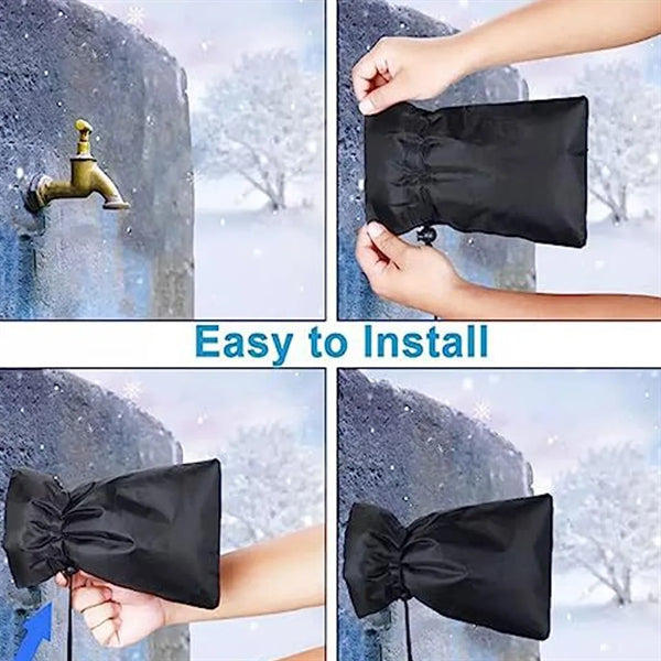Outdoor Faucet Cover Socks for Winter Freeze Protection
