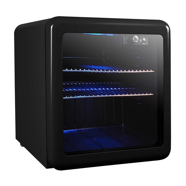 1.7 Cu. Ft. Beverage Cooler, Retro Black