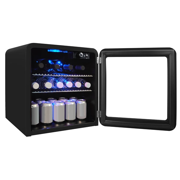1.7 Cu. Ft. Beverage Cooler, Retro Black