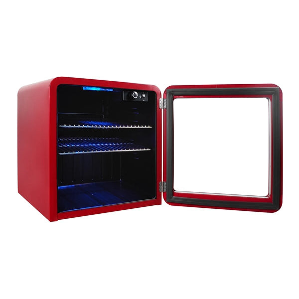 1.7 Cu. Ft. Beverage Cooler, Retro Red
