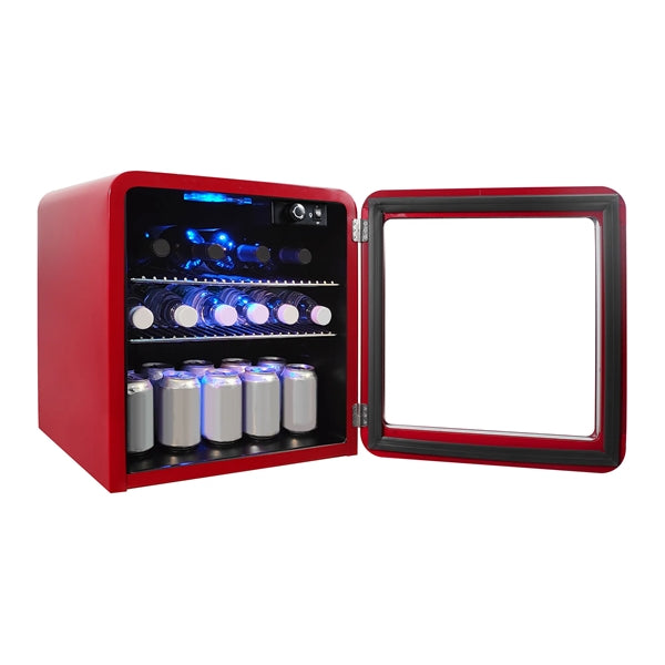 1.7 Cu. Ft. Beverage Cooler, Retro Red