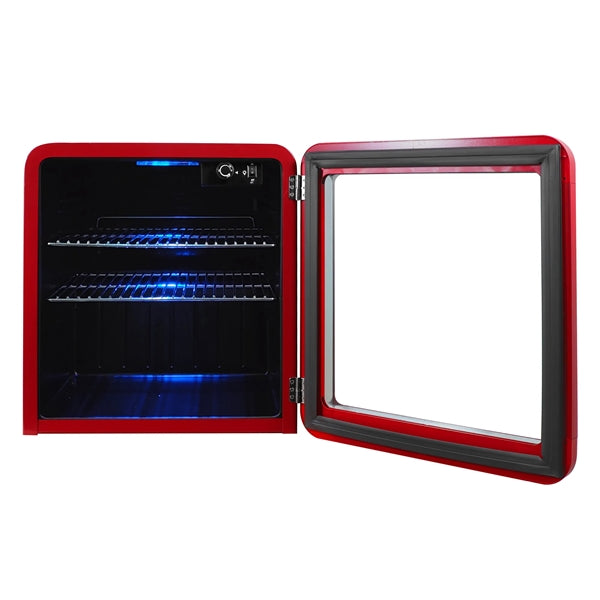 1.7 Cu. Ft. Beverage Cooler, Retro Red