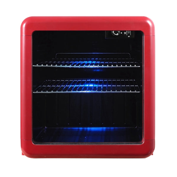 1.7 Cu. Ft. Beverage Cooler, Retro Red