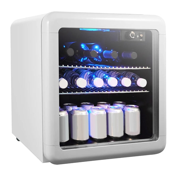 1.7 Cu. Ft. Beverage Cooler, Retro White