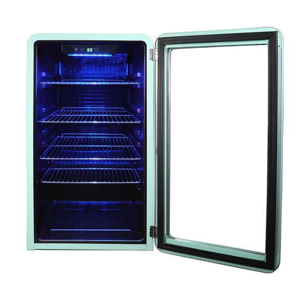 3.4 Cu. Ft. Beverage Cooler, Retro Mint Green