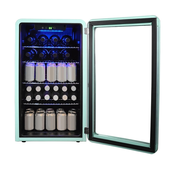 3.4 Cu. Ft. Beverage Cooler, Retro Mint Green