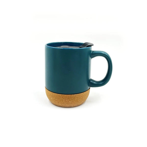 12oz Cork Base Ceramic mug