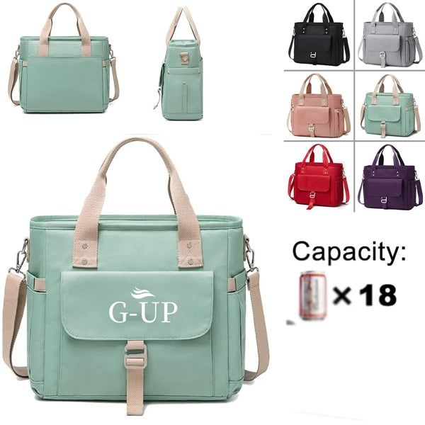 Insulated Lunch Cooler Bag with Adjustable Shoulder Strap
