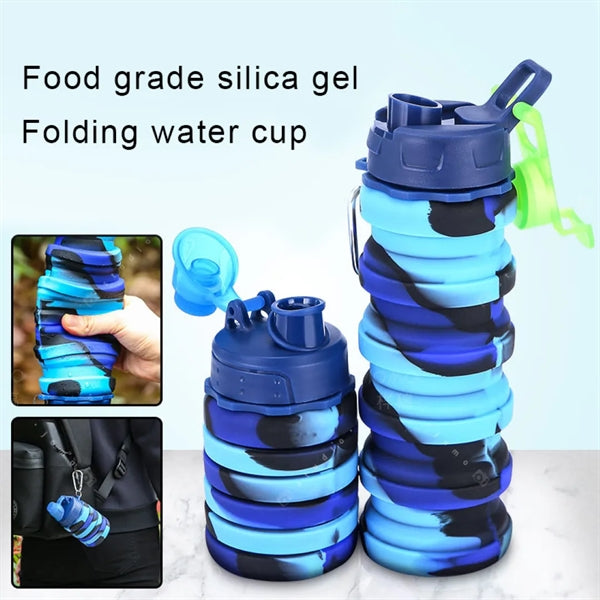 Collapsible Travel Water Bottle 17 oz