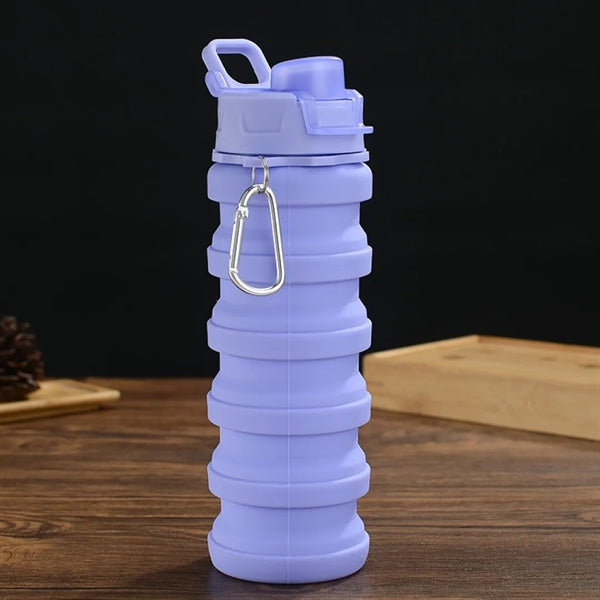 Collapsible Travel Water Bottle 17 oz