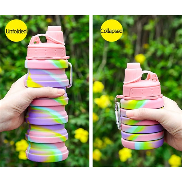 Collapsible Travel Water Bottle 17 oz