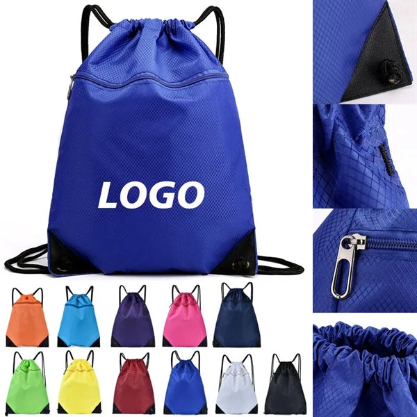Oxford Fabric Drawstring Gym Bag