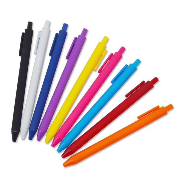 Plastic Colors Retractable Ballpoint Pens