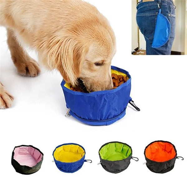 Portable Foldable Waterproof Dog Bowl