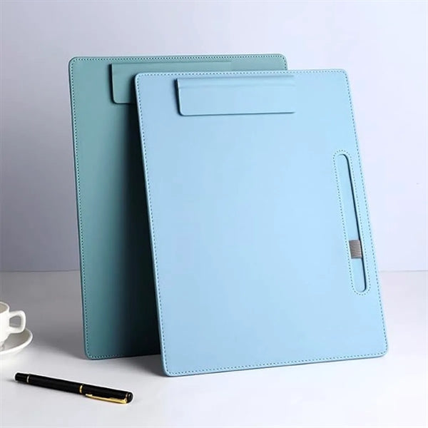 Pu Leather Magnetic Clipboard