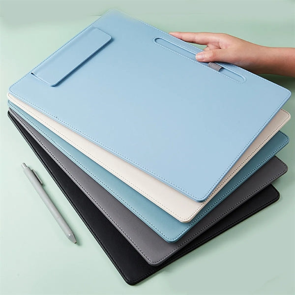 Pu Leather Magnetic Clipboard