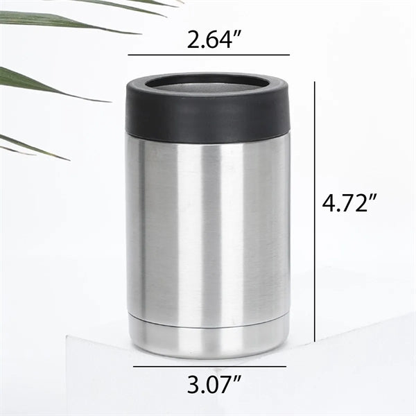 12 Oz. Can Cooler Double Wall Beverage Holder Bottle Sleeve