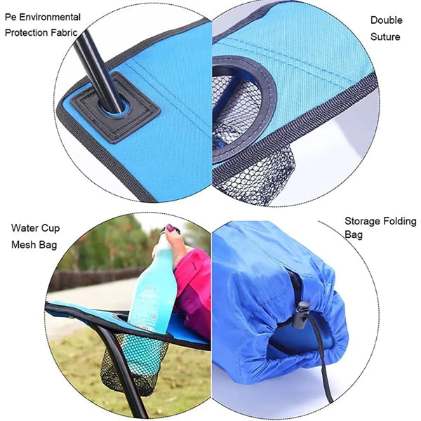 Folding Camping Chair Portable Outdoor Seat Lightweight