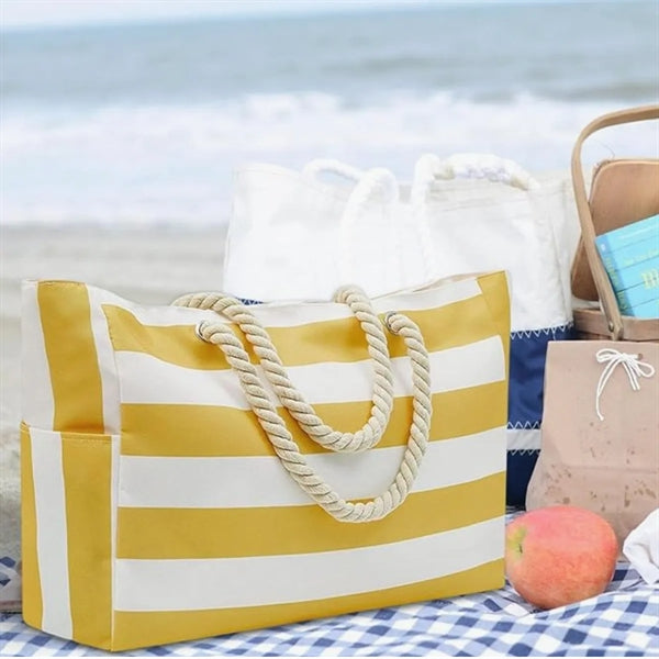 Waterproof Large Beach Tote Bag Summer Sand Proof Picnic