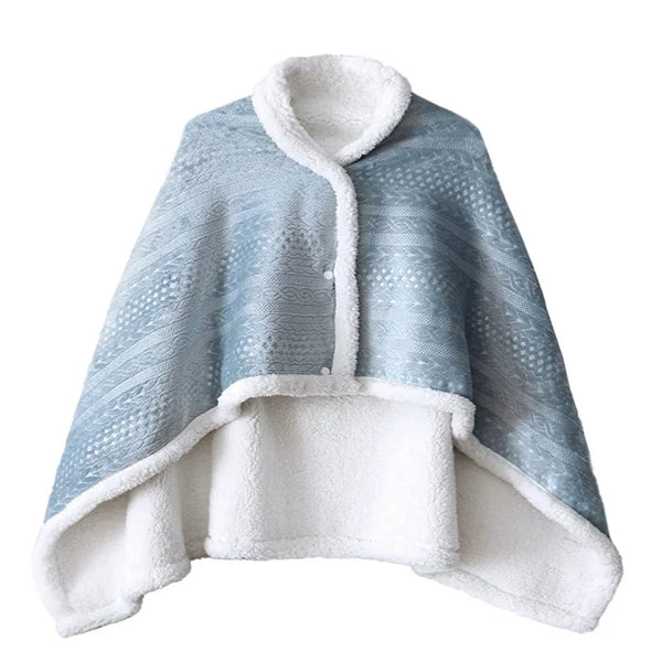 Full Color Winter Sherpa Fleece Wearable Blanket