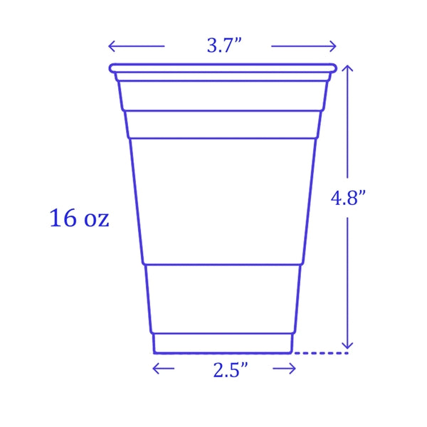 Logo Disposable Party Cups Drink Cocktails And Beer
